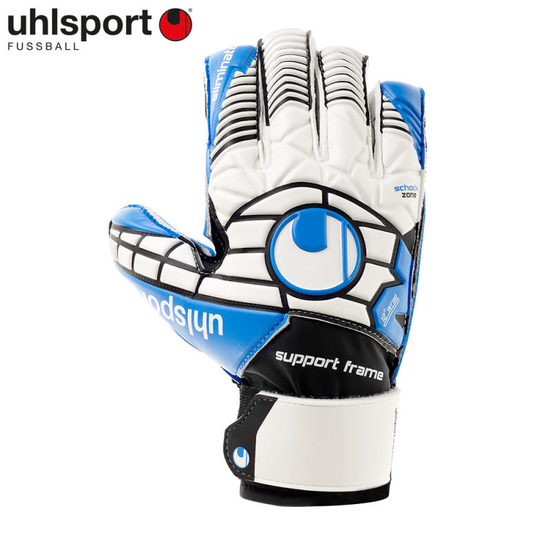 Uhlsport Absolutgrip HN Fit - Rosso/Nero/Giallo Fluo - Guanti Portiere Uomo 1008730
