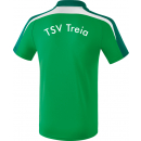 VK TSV Treia 1902 Poloshirt grün inkl. Vereinslogo...