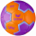 erima Handball G9 SPEED orange/purple 2