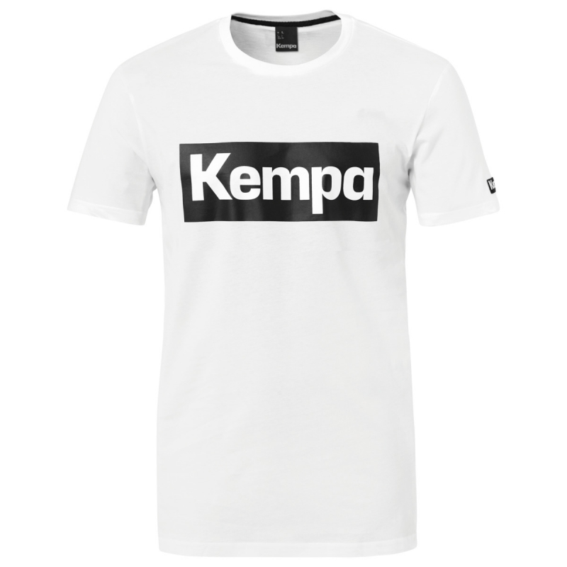 Kempa Promo-T-Shirt Kids weiß 128