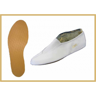 IWA  Voltigierschuh Mircrofaser weiß 46