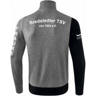 VK Bredstedter TSV Trainingsjacke inkl. Vereinslogo und Vereinsnamen S mit Name/Initialen Arm links