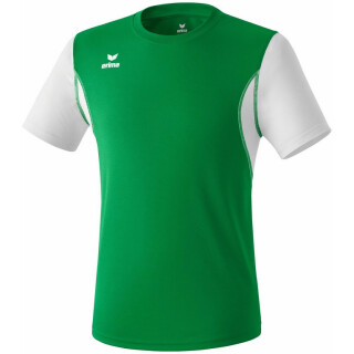 erima RUNNING T-SHIRTS Kids smaragd/weiß 140