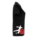 VK SG HSN Kempa POLY SHIRT Women schwarz inkl. Vereinslogo rechts L ohne Name/Initialen