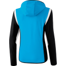 erima RAZOR 2.0 DAMEN TRAININGSJACKE MIT KAPUZE curacao/schwarz/weiß 40