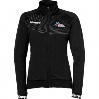 VK SG HSN Kempa Wave 26 Poly Jacket Women schwarz inkl. Vereinslogo Brust S ohne Name/Initialen