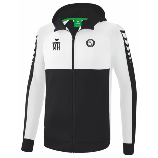 VK HC Treia/Jübek erima  Six Wings Trainingsjacke mit Kapuze Kids inkl. Vereinslogo mit Name/Initialen Brust 128