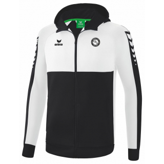 VK HC Treia/Jübek erima  Six Wings Trainingsjacke mit Kapuze Kids inkl. Vereinslogo Mit Name/Initialen Rücken unten 128