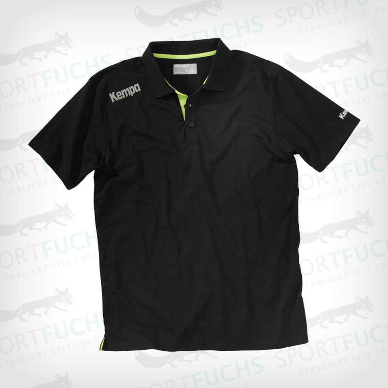Kempa Core Polo Shirt schwarz XXXL