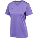 Hummel hmlAUTHENTIC PL JERSEY S/S WOMAN DAHLIA PURPLE/ASPHALT 2XL
