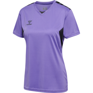 Hummel hmlAUTHENTIC PL JERSEY S/S WOMAN DAHLIA PURPLE/ASPHALT XS