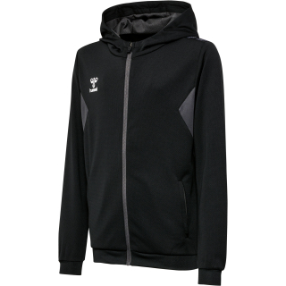 Hummel hmlAUTHENTIC PL ZIP HOODIE KIDS BLACK 116