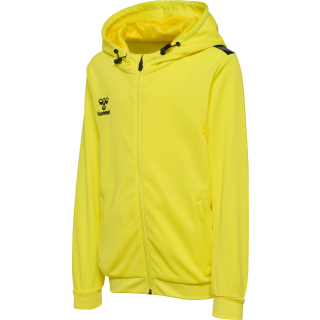 Hummel hmlAUTHENTIC PL ZIP HOODIE KIDS BLAZING YELLOW 152