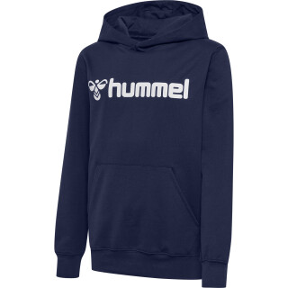 Hummel hmlGO 2.0 LOGO HOODIE KIDS MARINE 140