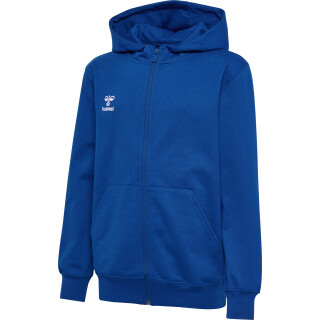 Hummel hmlGO 2.0 ZIP HOODIE KIDS TRUE BLUE 140