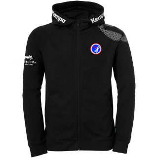 VK HSG SZOWW Core 26 Hood Jacket schwarz Kids inkl. Vereinslogo