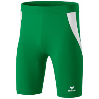 erima RUNNING SHORT TIGHT Kids smaragd/weiß 128