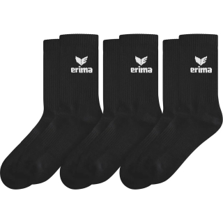 VK HC Treia/Jübek erima Sport Socks 3er-Pack schwarz 43-46