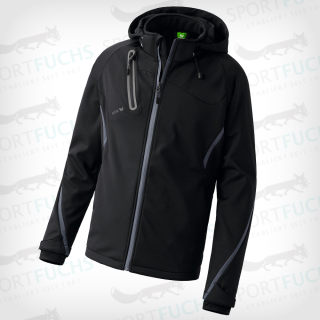 erima Softshell Jacke Function Kids schwarz/anthrazit 152