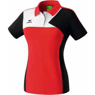 erima Poloshirt PREMIUM ONE Damen rot/schwarz/weiß 38