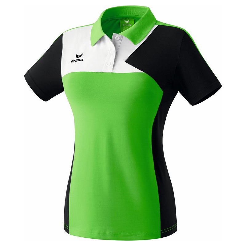 erima Poloshirt PREMIUM ONE Damen green/schwarz/weiß 40