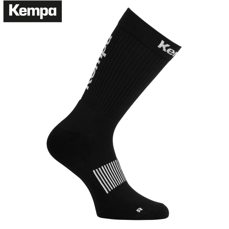 Kempa Logo Classic Socken schwarz/weiß 41-45