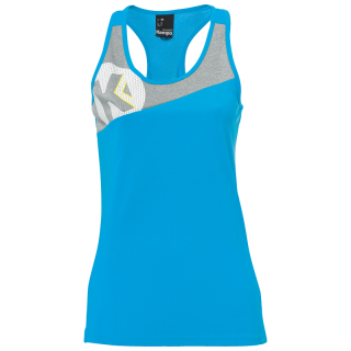 Kempa CORE 2.0 SINGLET WOMEN kempablau/dark grau melan S