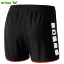 erima Short 5-Cubes woman schwarz/rot 44