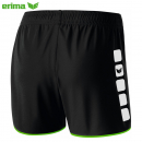 erima Short 5-Cubes woman schwarz/green 46
