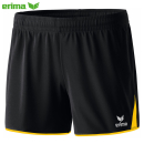 erima Short 5-Cubes woman schwarz/gelb 34
