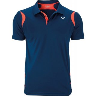 Victor Polo Funktion Unisex blue, coral M