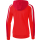 erima Liga 2.0 Trainingsjacke mit Kapuze rot/dunkelrot/weiß 34