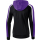 erima Liga 2.0 Trainingsjacke mit Kapuze schwarz/violet/weiß 48