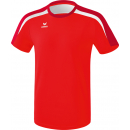 erima Liga 2.0 T-Shirt rot/dunkelrot/weiß 164