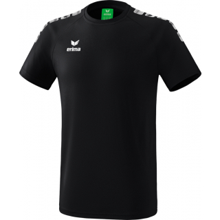 erima Essential 5-C T-Shirt schwarz/weiß S