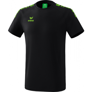 erima Essential 5-C T-Shirt schwarz/green gecko XXXL