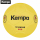 Kempa Gewichtsball Training fluo gelb 600 Gramm (Größe 2)