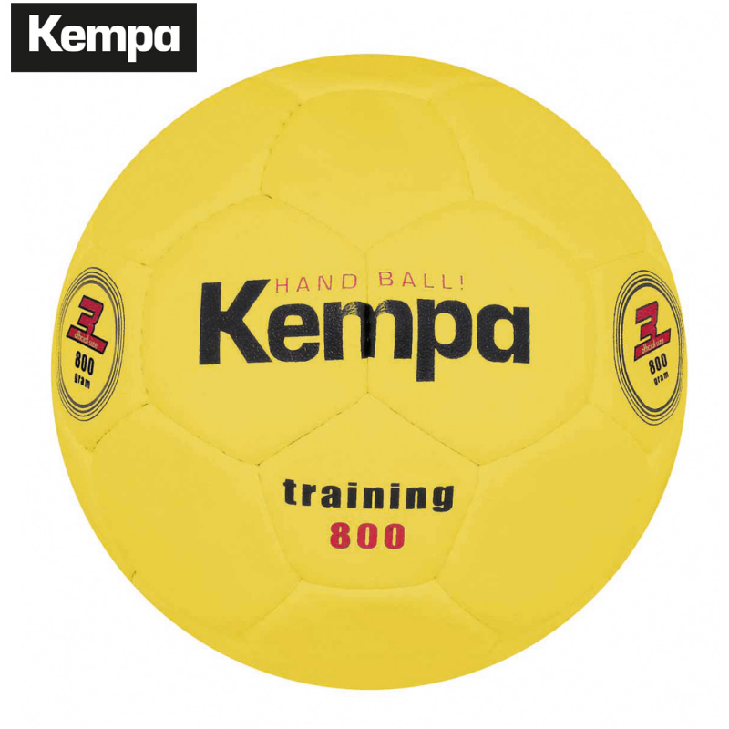 Kempa Gewichtsball Training fluo gelb 800 Gramm (Größe 3)