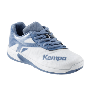 Kempa Handball-Schuhe WING 2.0 JUNIOR weiß/steel blau 36