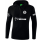 erima HC Blacks Fan-Kapuzensweat schwarz L mit Name/Initialen