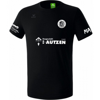 erima HC Blacks Fan-T-Shirt Kids schwarz 116 mit Name/Initialen
