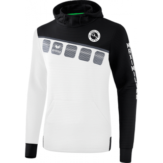 VK HC Treia/Jübek 5-C Kapuzensweat Kids inkl. Vereinslogo 128 mit Name/Initialen Arm links