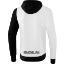 VK HC Treia/Jübek 5-C Kapuzensweat Kids inkl. Vereinslogo 128 mit Name/Initialen Arm links