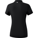 VK HC Treia/Jübek "TRAINERSHIRT", Funktionspolo woman inkl. Vereinslogo schwarz 40 mit Name/Initialen Arm links